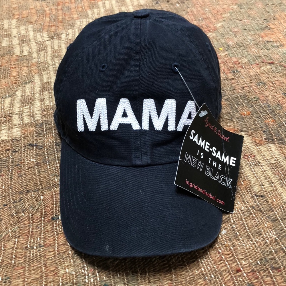 Mama baseball cap Navy by Ingrid & Isabel